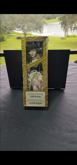 Little Bo Peep Porcelain Collector Doll