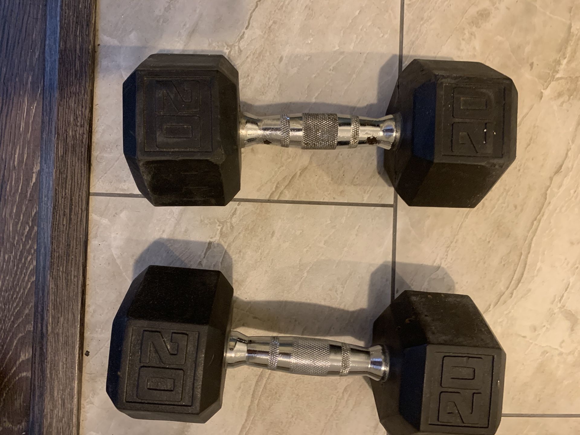 20 lb dumbbells