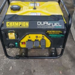 Champion Dual Fuel 4375 Watt Generator 