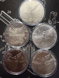 Mexican Libertad 1 oz Silver Coins