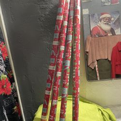 Christmas Star Wars Wrap Paper 