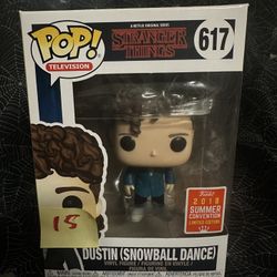 Stranger Things Dustin Snowball Dance (2018 Summer Con) Funko Pop!