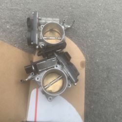 Throttle Body And Mass Air Flow Sensors
