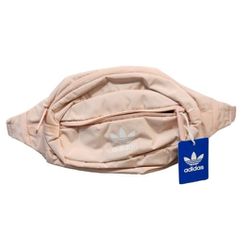 adidas Originals National Waist Fanny Pack-Travel Bag, BlushPink/White, One Size