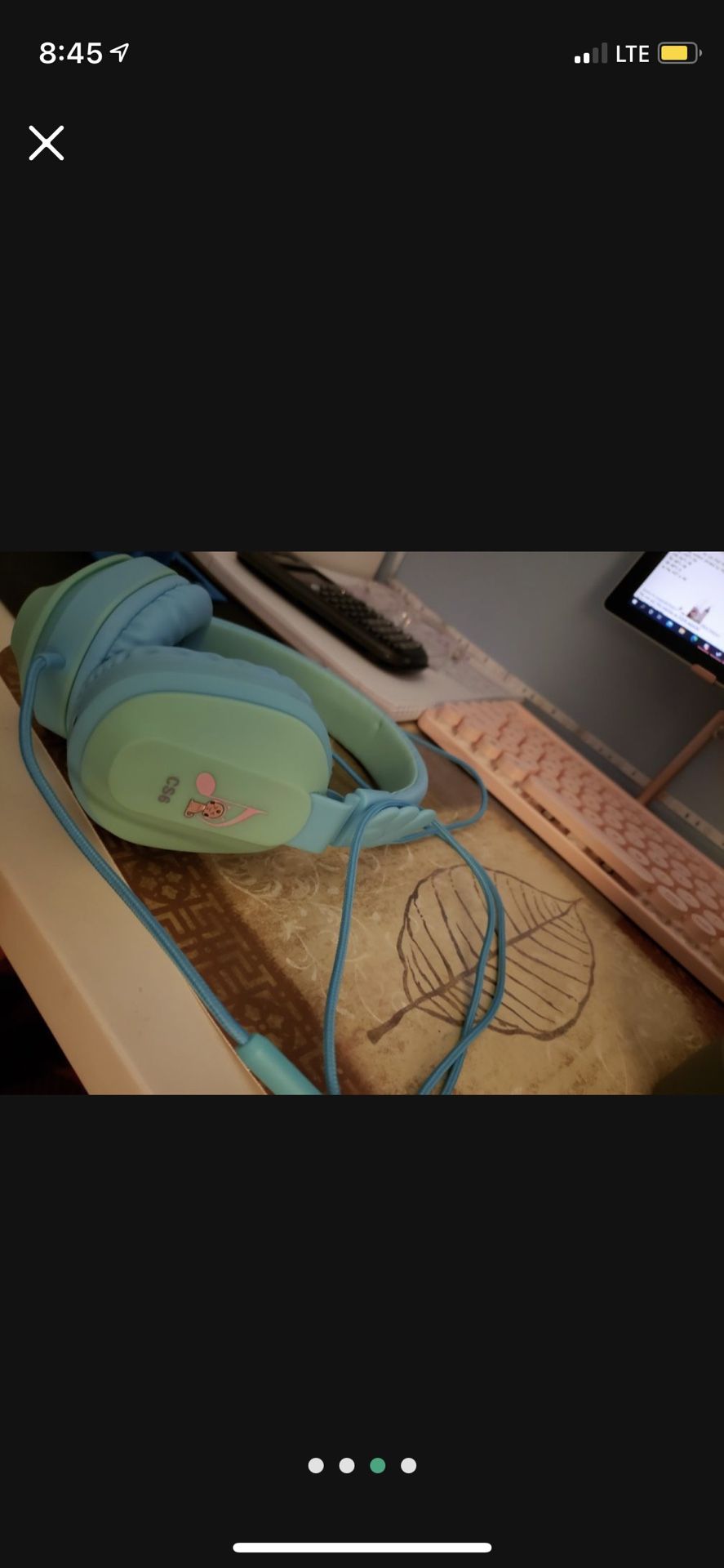 Blue Headphones