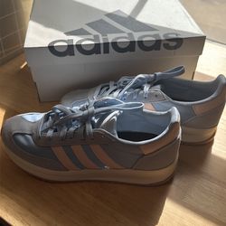 adidas Womens Run 70S 2.0 Lace Up Sneakers Shoes Casual - Blue