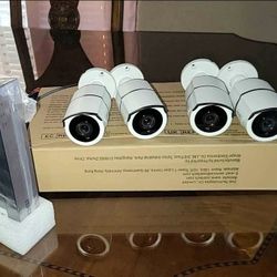 4 CAMARAS D SEGURIDAD-SURVEILLANCE SYSTEMS🔥SPECIAL DEAL🔥 