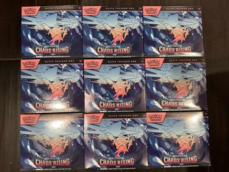 Pokemon Chaos Rising Elite Trainer Box