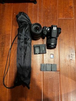 Canon DSLR Camera Bundle with Lenses and Accessories