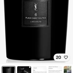 YSL Candle