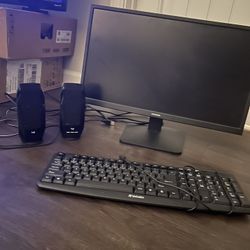 Samsung Monitor With keyboard And Speakers