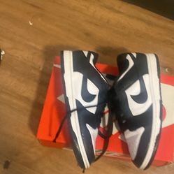 Nike Dunk Low Retro Black And White size 10 