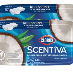 Clorox Scentiva Disinfecting Wet Mop Pad