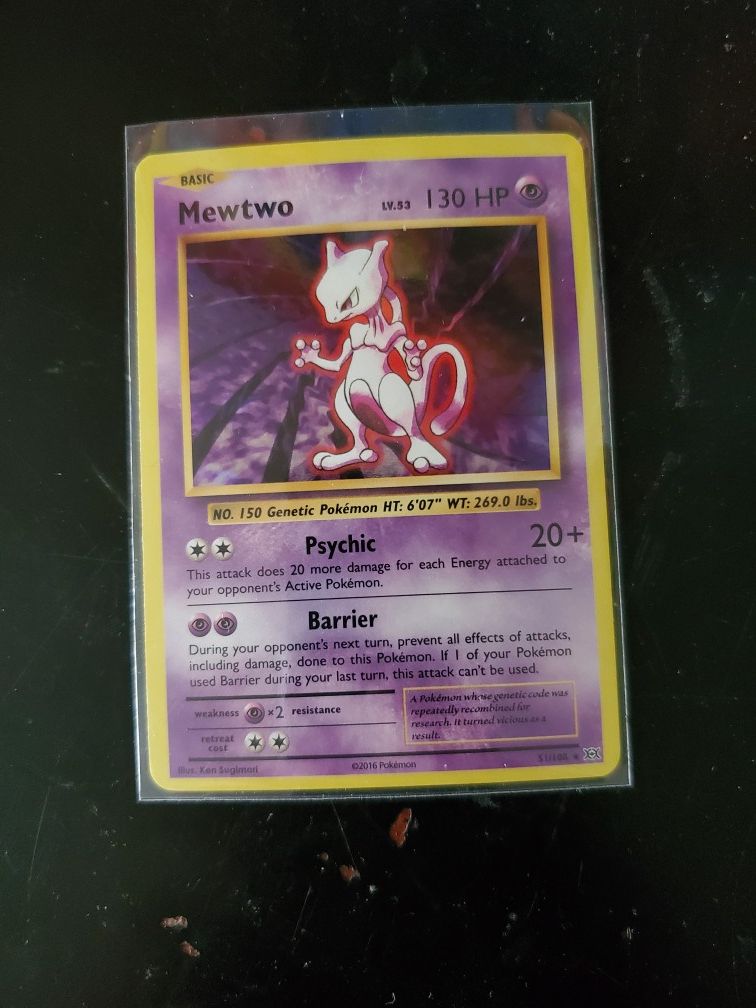 Mewtwo halo pokemon