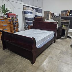 Queen Bed And Mattress