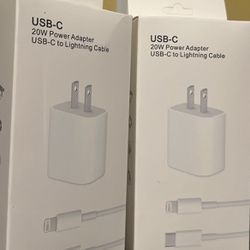 Regular IPhone Charger And iPhone 15 Charger