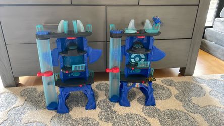 2 PJ Masks Battle HQ Toy, Headquarters Playset