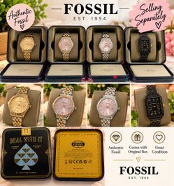 Fossil Watch with Original Box