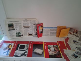 Collectible "Apple 2C" User Manuals  & Rare Promotion  Brochures  & Mailers.     $20