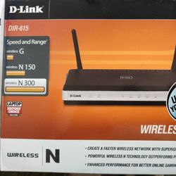 D-Link DIR-615 N300 Wireless Router 