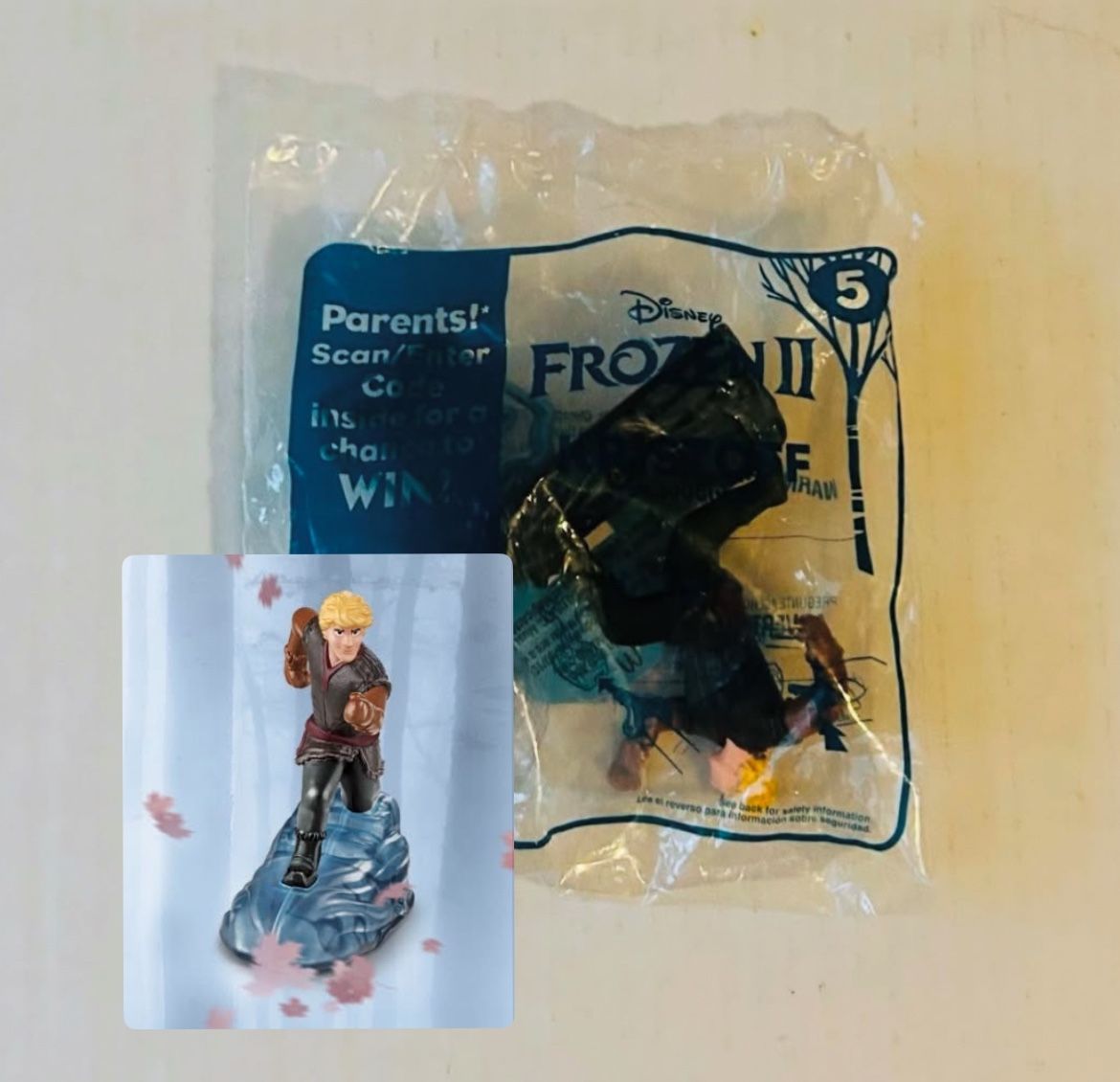 Disney Frozen 2 2019 McDonalds Happy Meal Toy - 5 Kristoff