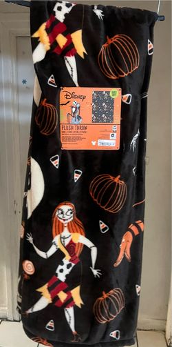 The nightmare before Christmas Halloween blanket