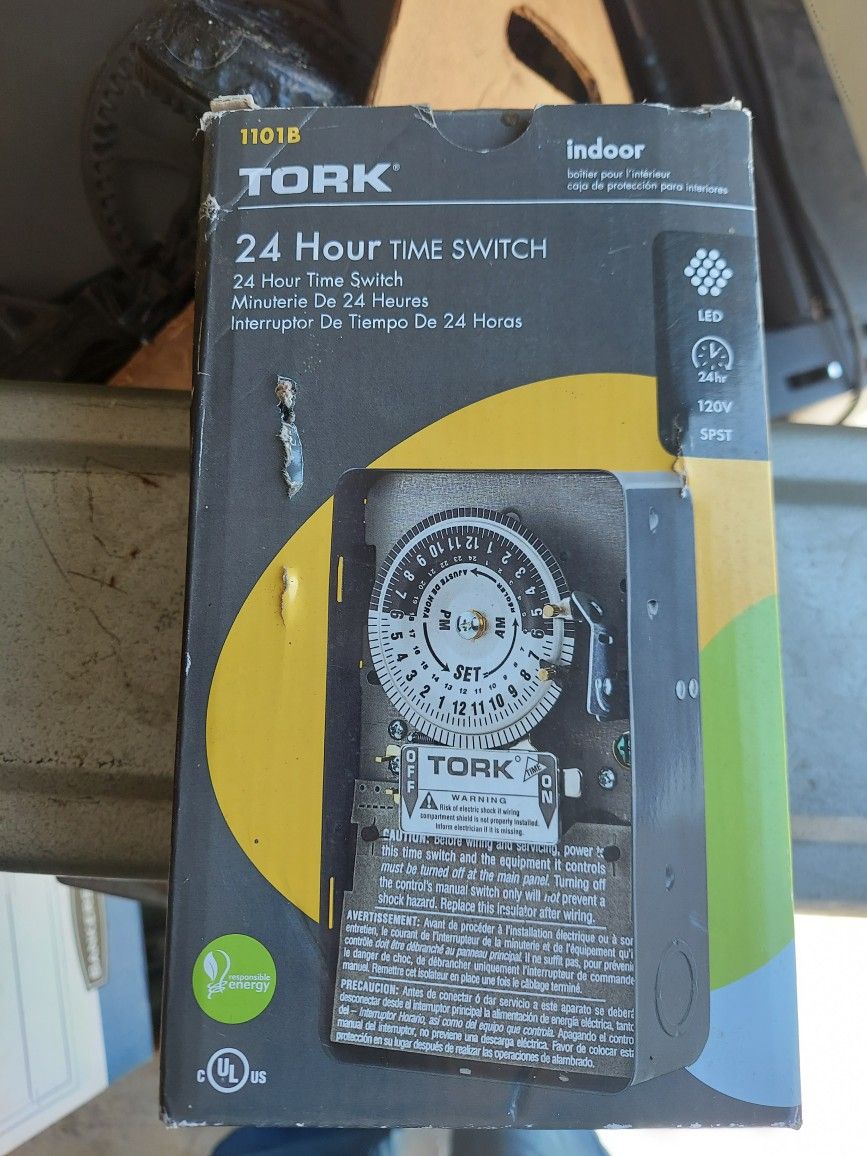 Tork 1101b 24 Hour Time Switch