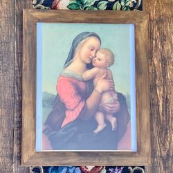 Madonna and Child Religious Art Print