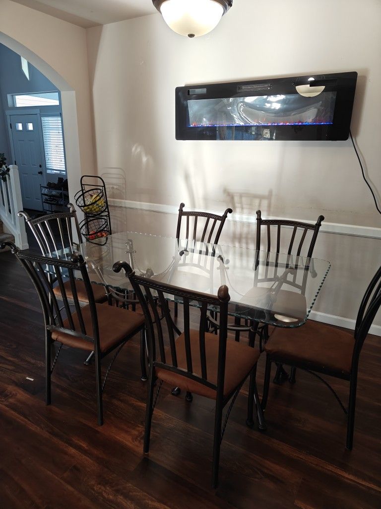 Glass Dining Table