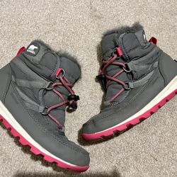 Sorel Waterproof Winter Snow Boots, Size 3 Big Kid
