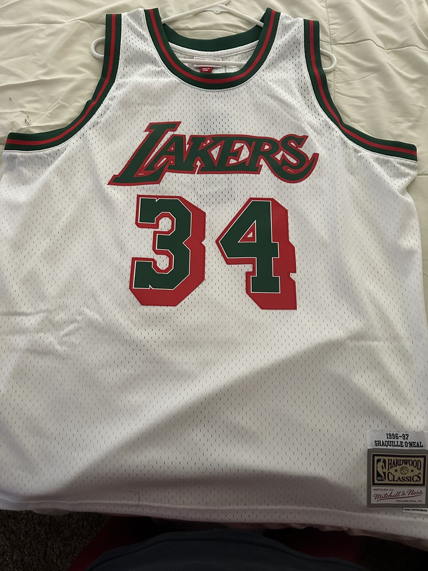 Shaq Mexican Colors Lakers Jersey