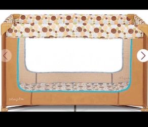 Dream On Me Zodiak Portable Play Yard With Carry Bag, Mint  Open box item  Inventory number: 101(contact info removed)