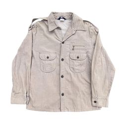 Vintage 90s Levi's Trucker Corduroy Button Up Size Large