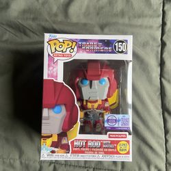 Funko Pop! Transformers  Hot Rod with Matrix Vinyl Figure Limited Edition #150