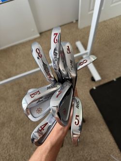 Vintage Ben Hogan Apex Forged Irons Set – Classic Blades - 9 Clubs