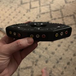 RCA 3-1 Switch - Video Game Accessory