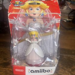 Super Mario Odyssey Peach Amibo For Nintendo Switch