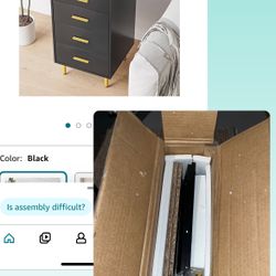 Black Nightstand