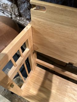 Solid wood shelf