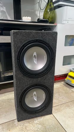 Dual alpine 10’ subwoofer