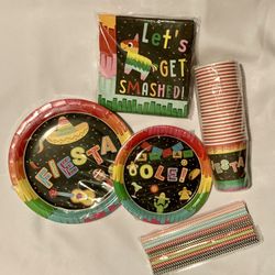 Fiesta Party Plate set