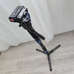 Sirui P-SR Video Monopod + VH-10X Fluid Head – Excellent Condition