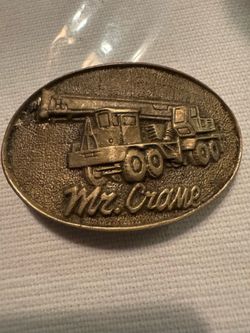 Hebilla de bronce para cinturón, acepto ofertas.