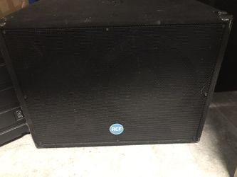 RCF 1-18sub passive /used $425