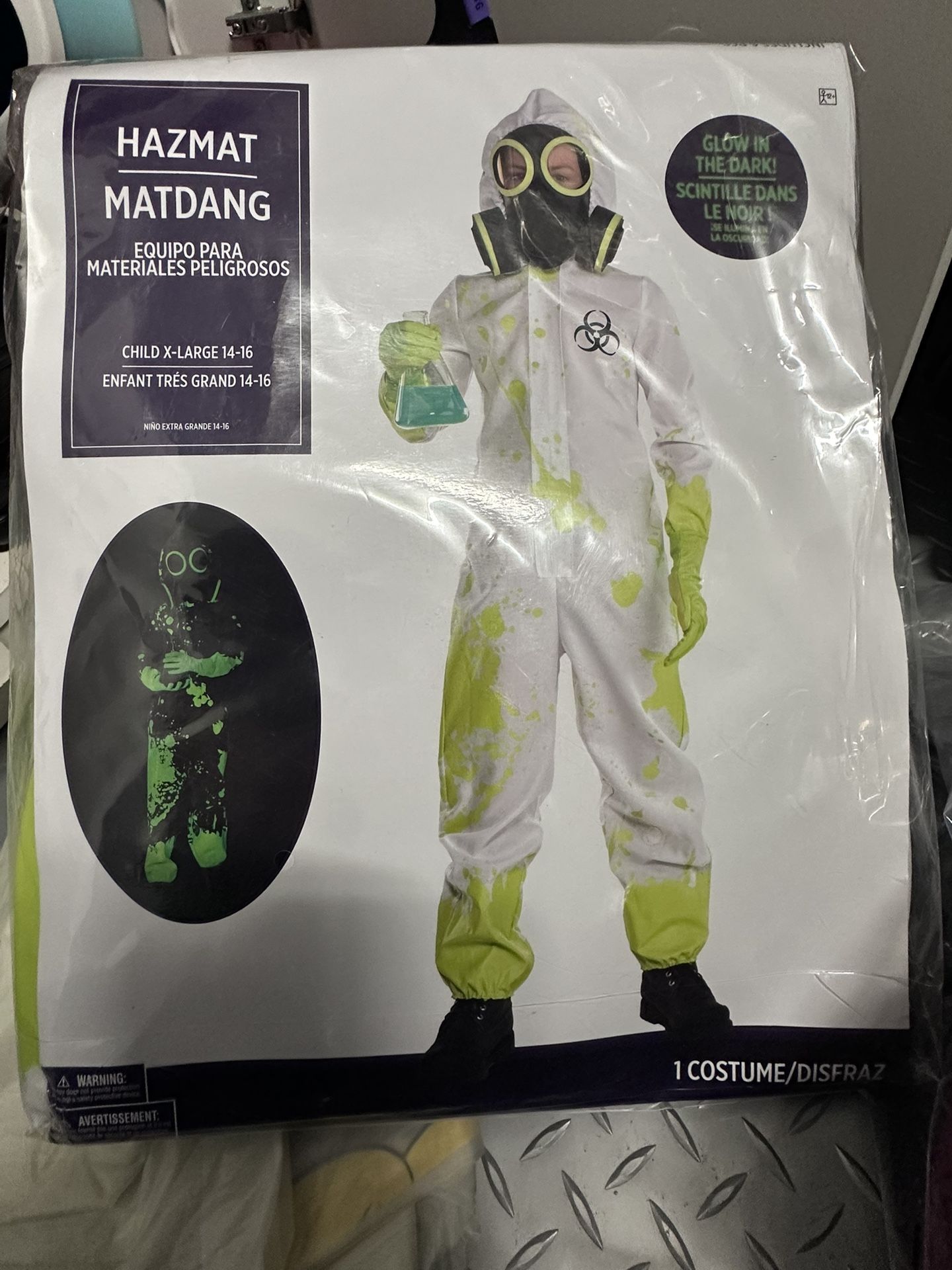 Hazmat Halloween Costume 