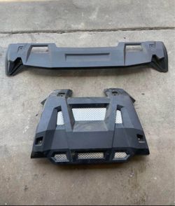 2018-2021 Polaris Rzr exhaust cover an roof lip