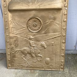 Vintage Fireplace Cover