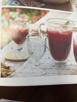 Princess House Jarra Y Copas 