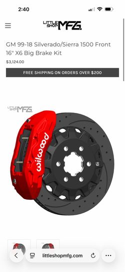 99-18 Chevy GMC big brake kit