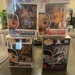 Signed Gabriel Iglesias Fluffy Funko Set